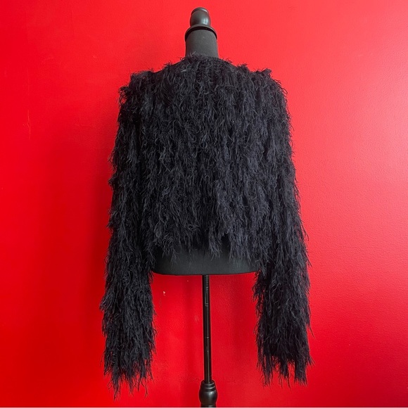 Black Shaggy Sweater S - Picture 5 of 7